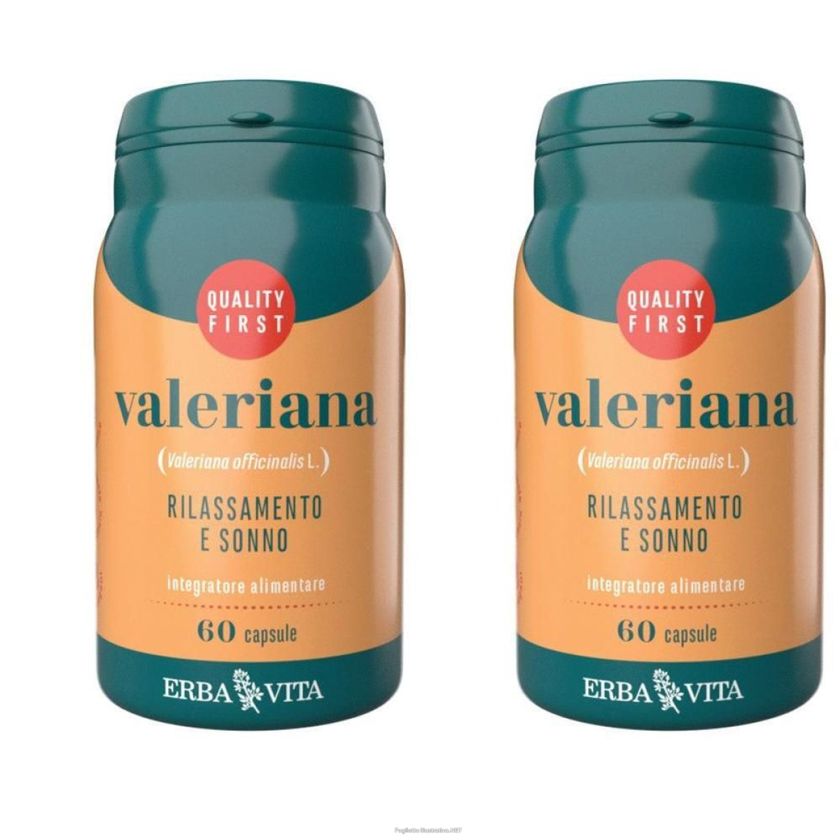Acquista Online erba vita valeriana 2x30 g capsule e Cerca l'offerta più bassa