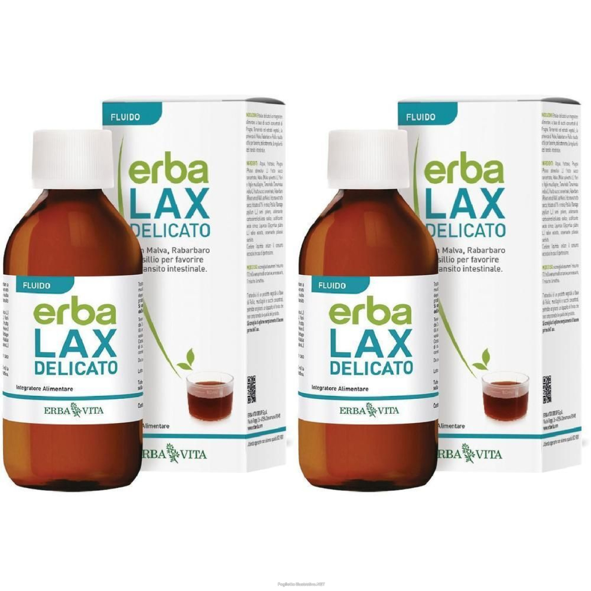 Acquista Online erbalax fluido 200 ml 2x200 ml soluzione e Cerca l'offerta più bassa