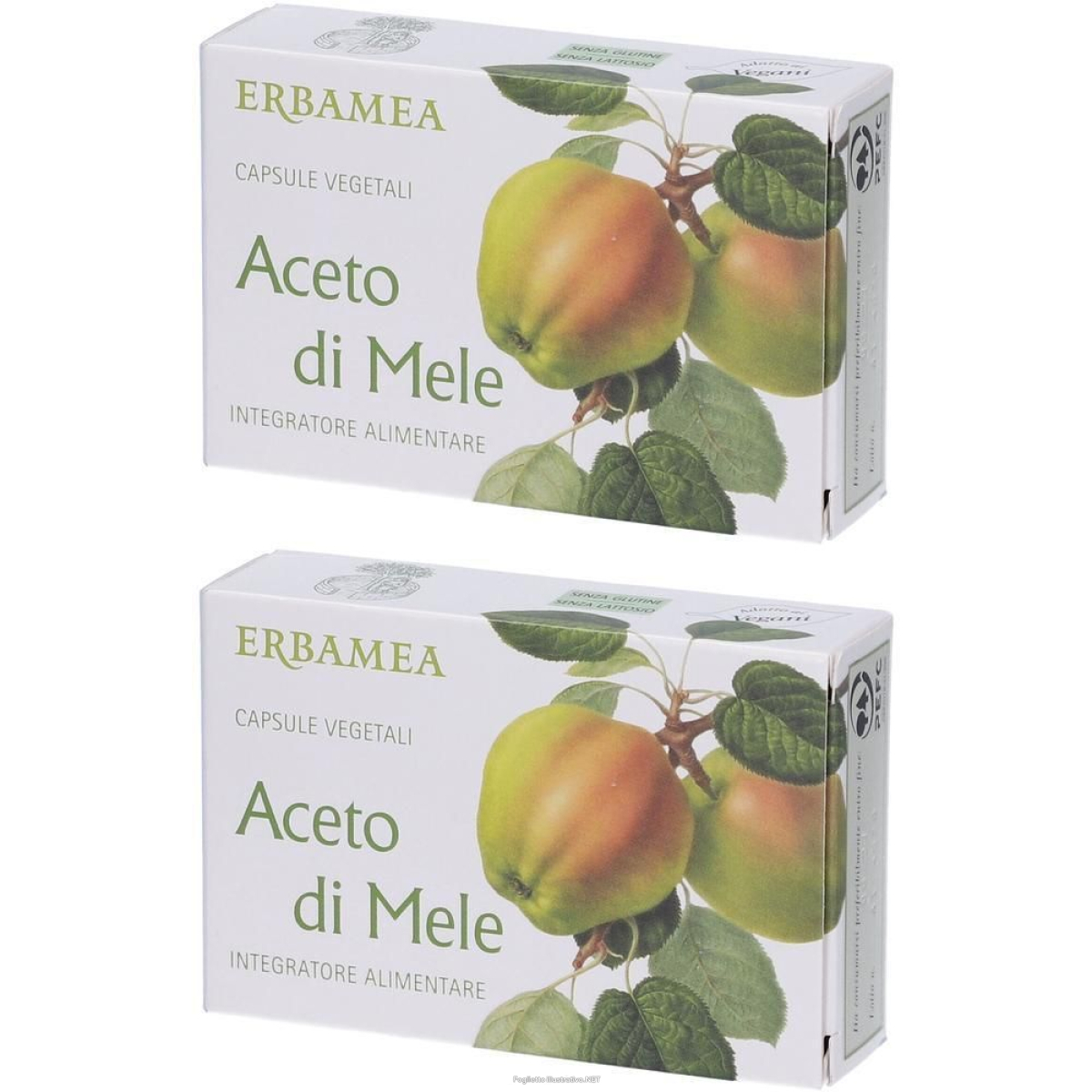Acquista Online erbamea aceto di mele capsule vegetali 2x16,5 g e Cerca l'offerta più bassa