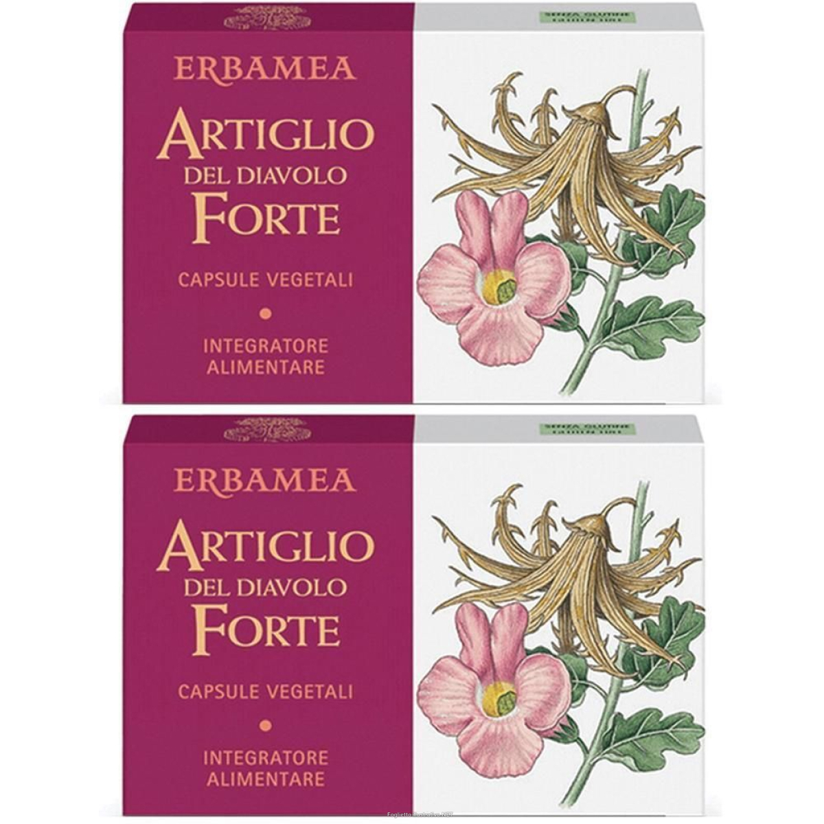 Acquista Online erbamea artiglio del diavolo forte capsule 2x18 g e Cerca l'offerta più bassa