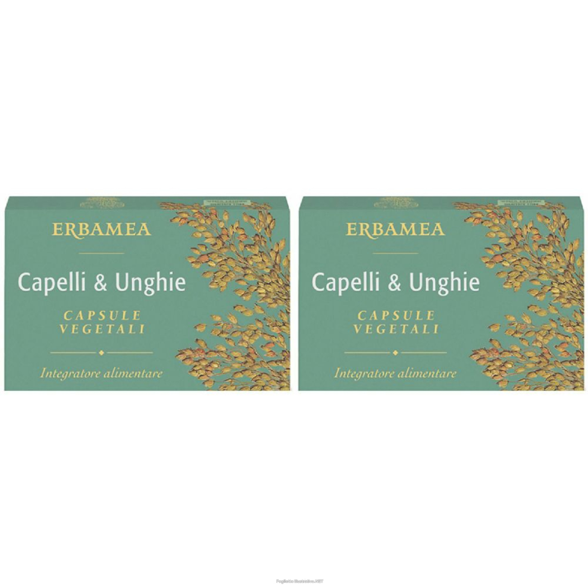 Acquista Online erbamea capelli & unghie set da 2 2x24 pz capsule e Cerca l'offerta più bassa