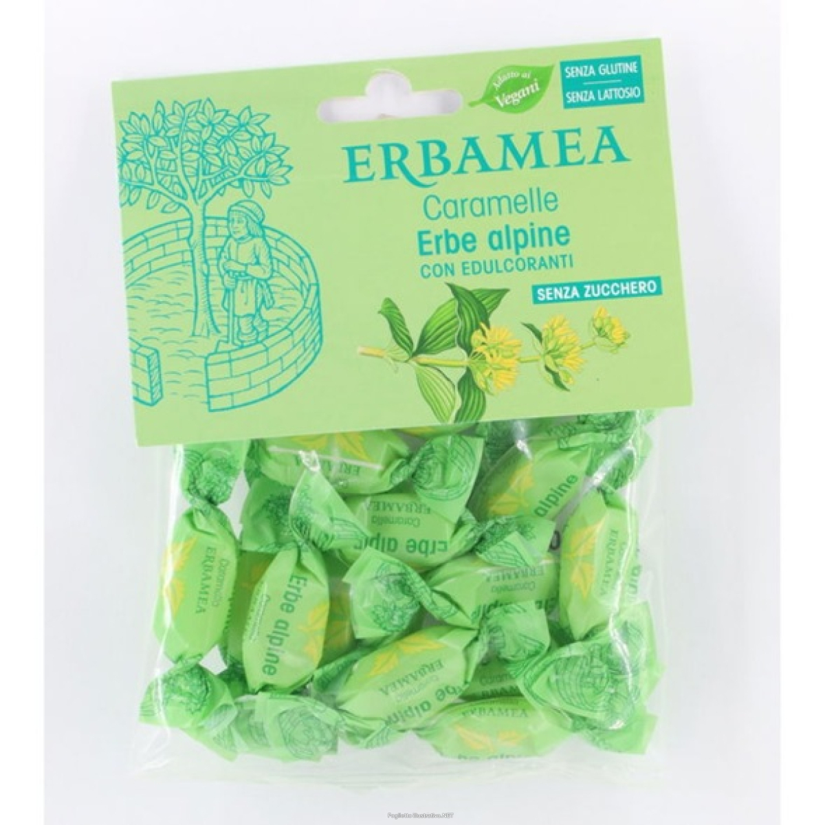 Acquista Online erbamea - caramelle con erbe alpine confezione 50 gr e Cerca l'offerta più bassa