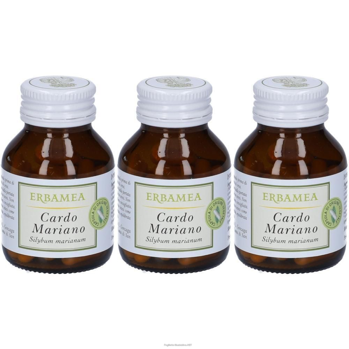 Acquista Online erbamea cardo mariano opercoli 3x24,25 g capsule e Cerca l'offerta più bassa