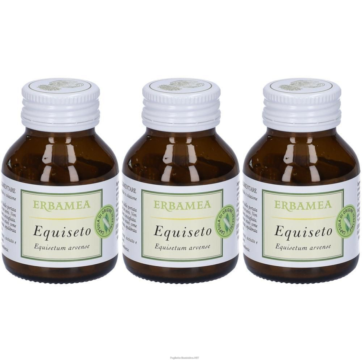 Acquista Online erbamea equiseto capsule vegetali 3x21,5 g e Cerca l'offerta più bassa