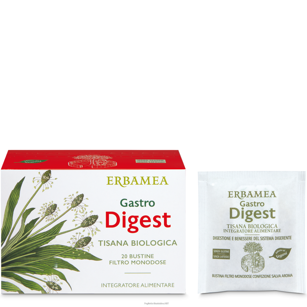 Acquista Online erbamea - gastro digest tisana benessere stomaco confezione 20 bustine e Cerca l'offerta più bassa