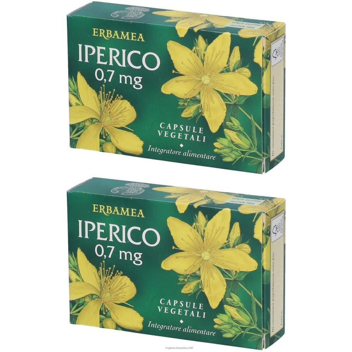 Acquista Online erbamea iperico capsule vegetali 2x21,6 g e Cerca l'offerta più bassa