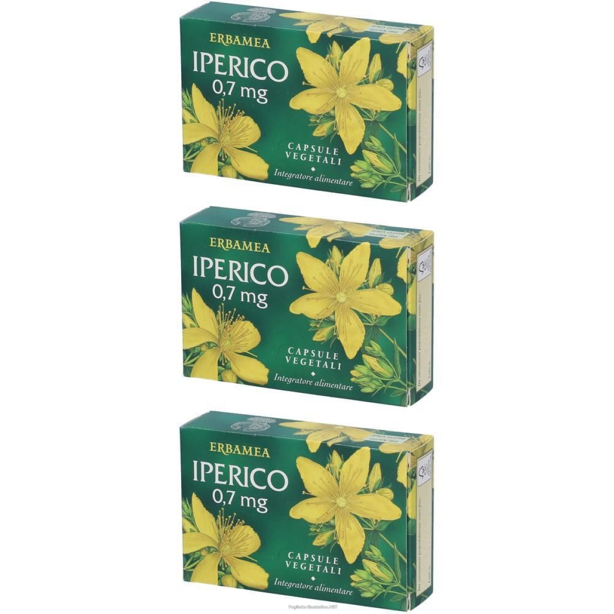 Acquista Online erbamea iperico capsule vegetali 3x21,6 g e Cerca l'offerta più bassa
