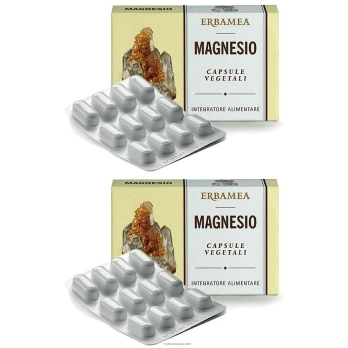 Acquista Online erbamea magnesio capsule 2x24 pz e Cerca l'offerta più bassa
