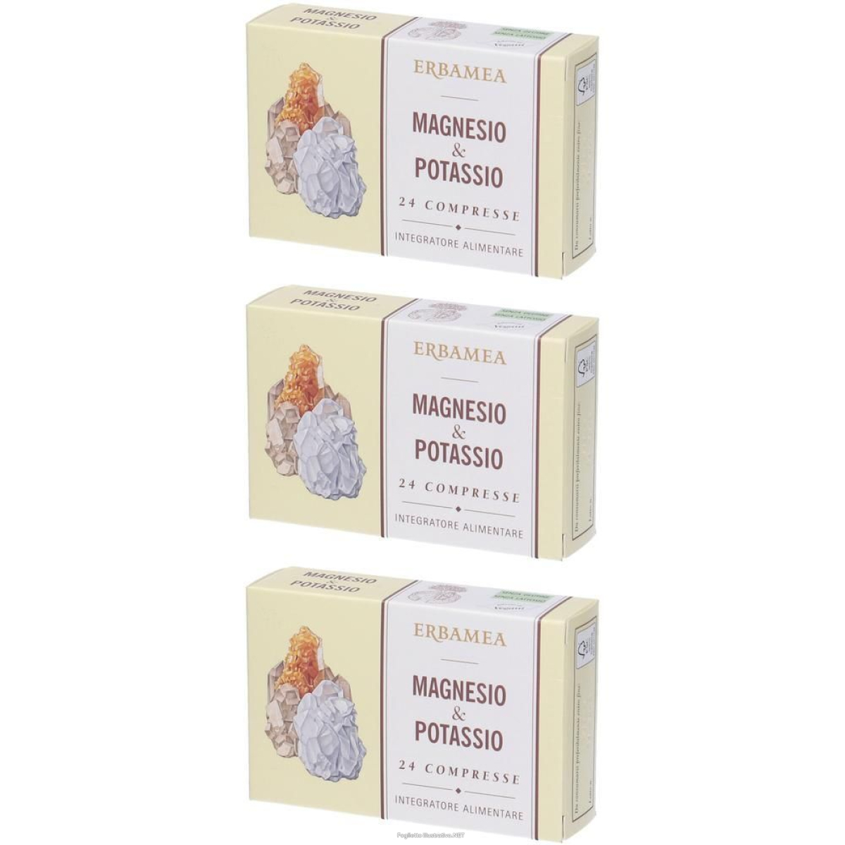 Acquista Online erbamea magnesio & potassio compresse 3x28,8 g e Cerca l'offerta più bassa