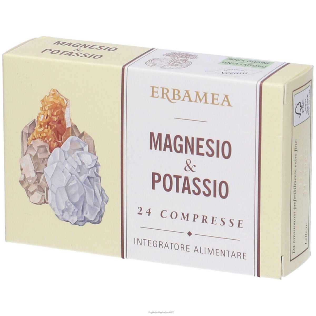 Acquista Online erbamea magnesio & potassio compresse 4x28,8 g e Cerca l'offerta più bassa