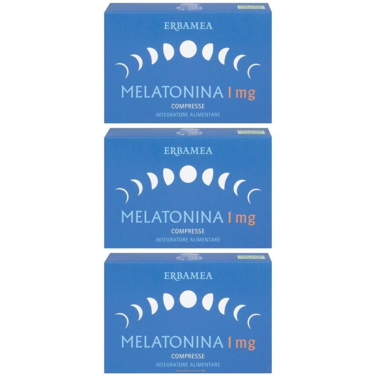 Acquista Online Erbamea Melatonina 1 mg Compresse 18 g e Cerca l'offerta più bassa