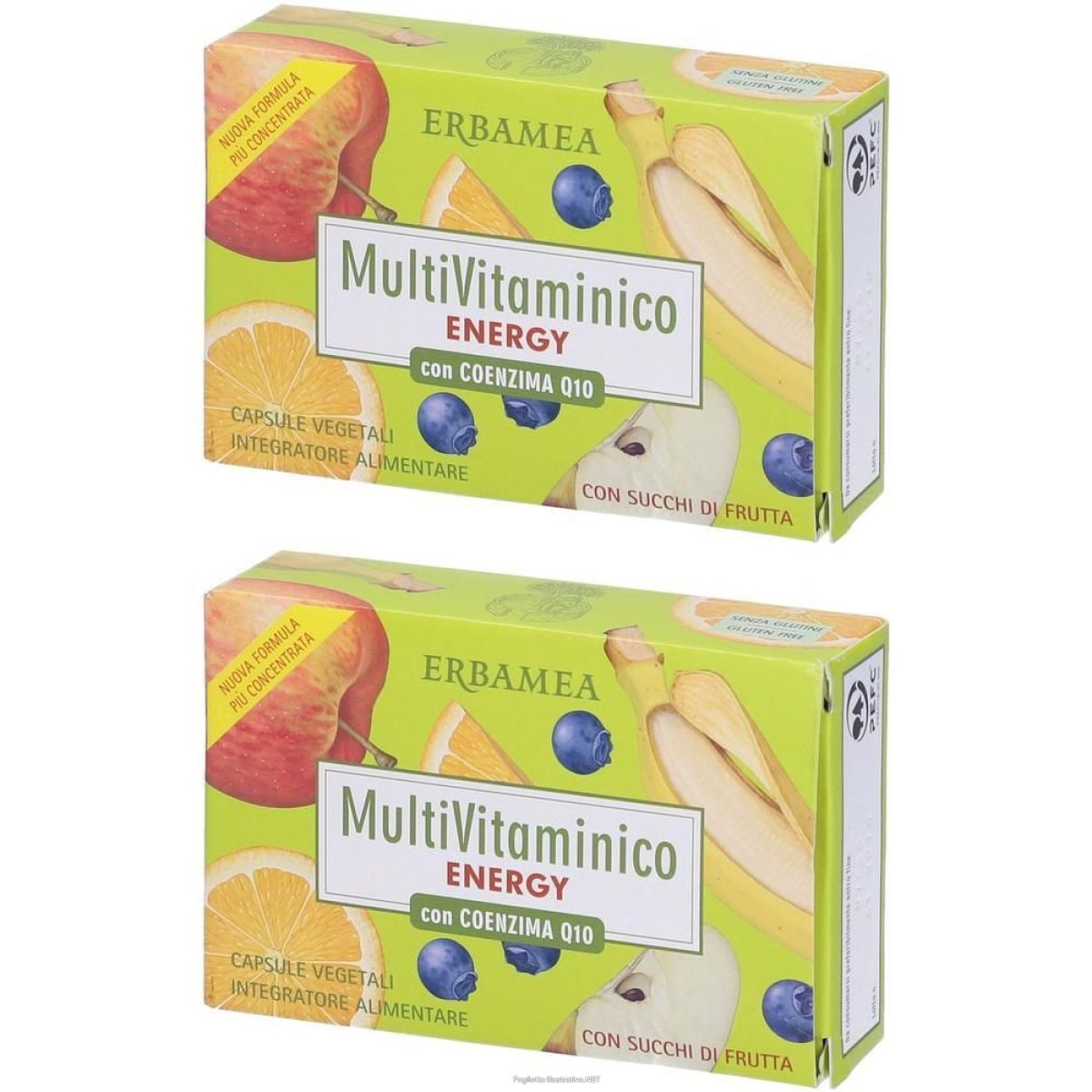 Acquista Online erbamea multivitaminico energia con coenzima q10 compresse 2x12,6 g co e Cerca l'offerta più bassa