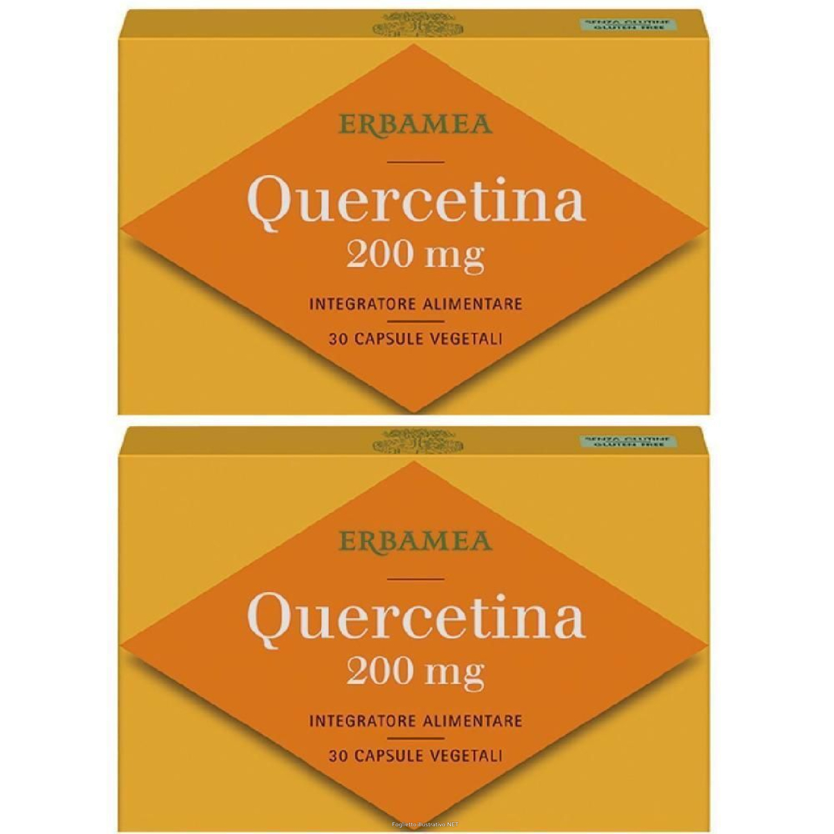 Acquista Online erbamea quercetina capsule vegetali 2x15,6 g e Cerca l'offerta più bassa