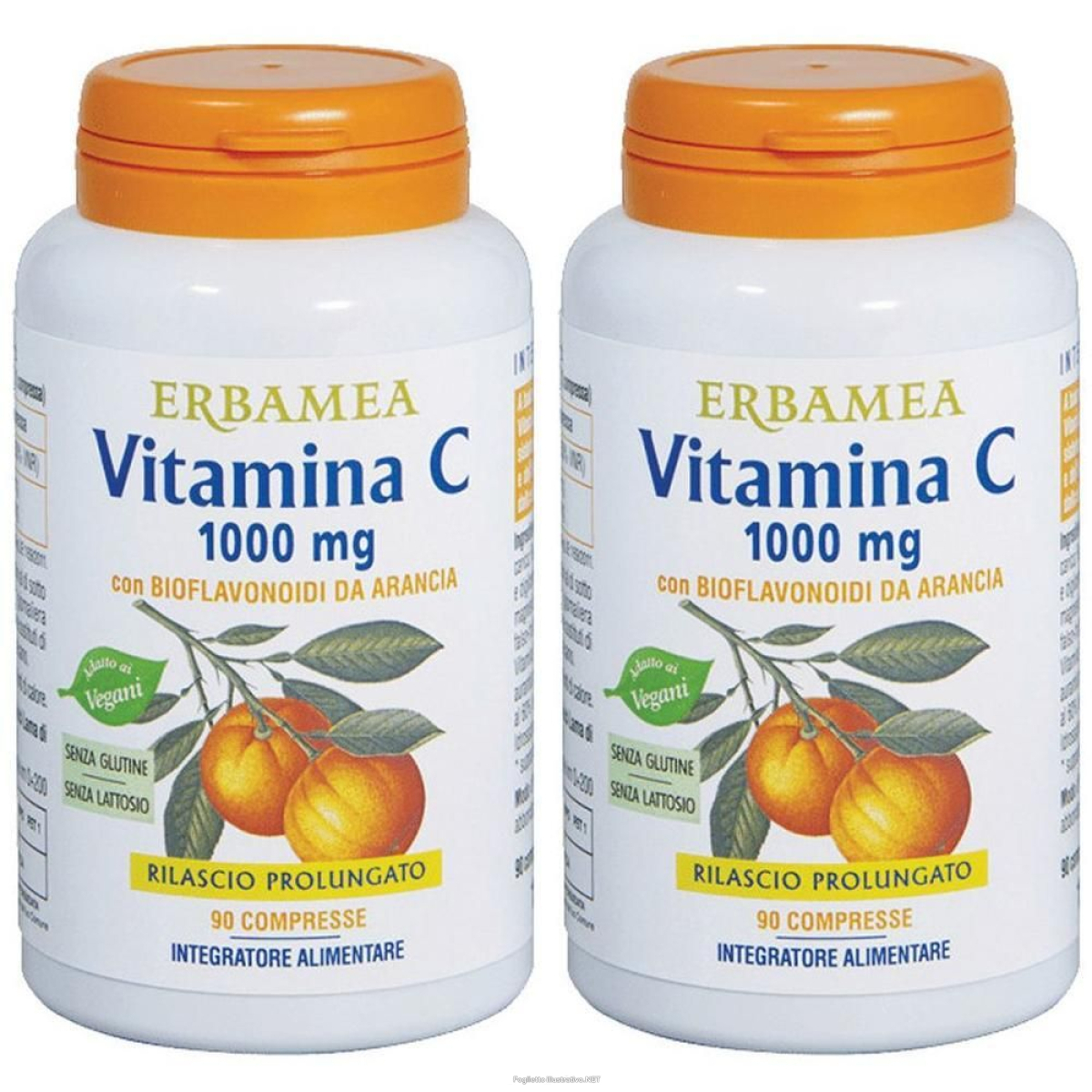 Acquista Online erbamea vitamina c compresse 2x135 g e Cerca l'offerta più bassa