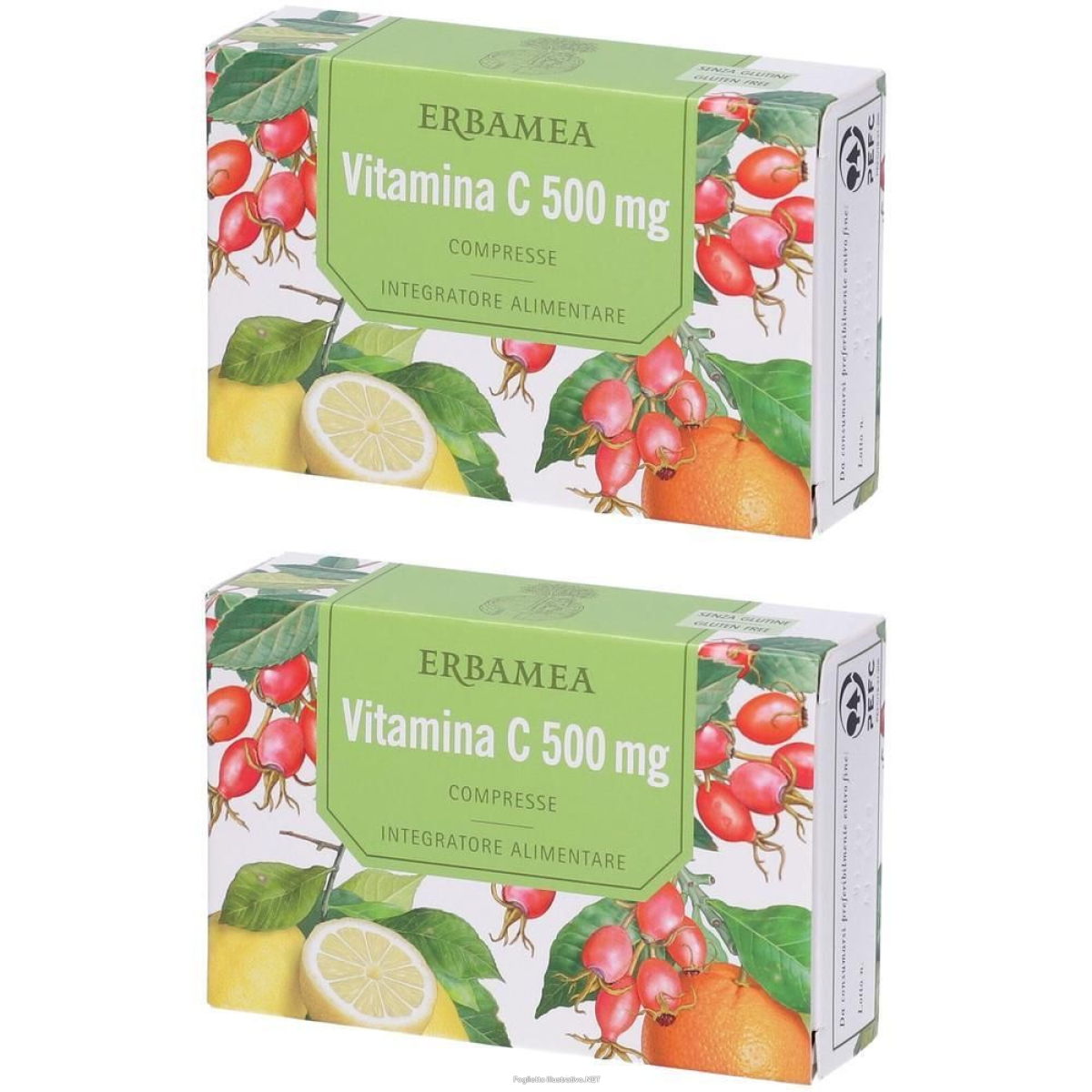 Acquista Online erbamea vitamina c compresse 2x22,8 g e Cerca l'offerta più bassa