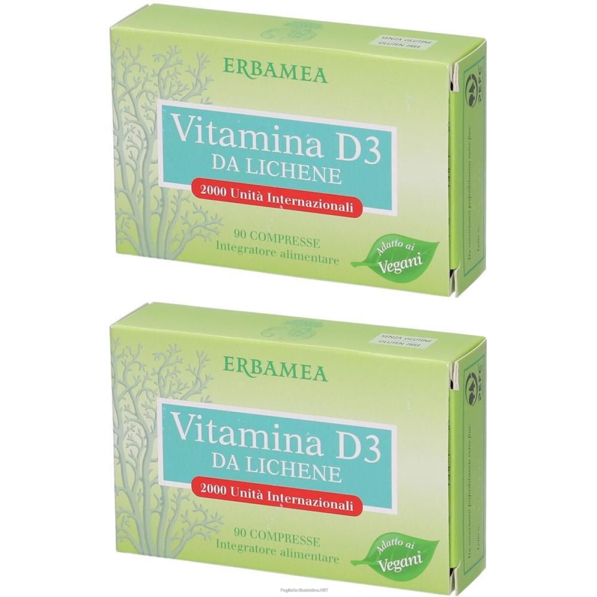 Acquista Online erbamea vitamina d3 compresse 2x18 g masticabili e Cerca l'offerta più bassa