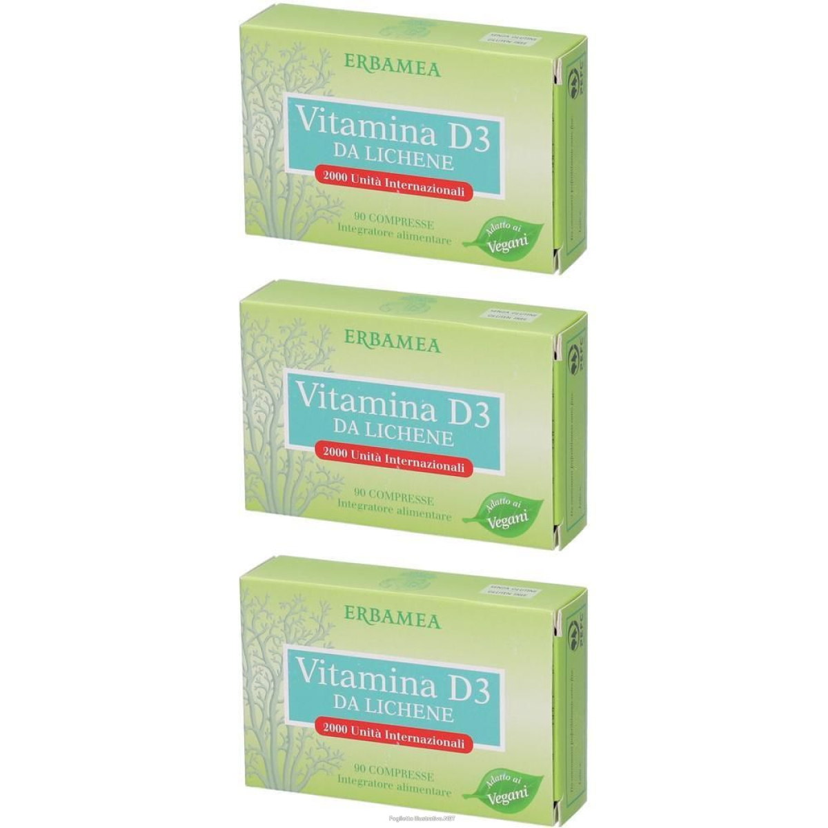 Acquista Online erbamea vitamina d3 compresse 3x18 g masticabili e Cerca l'offerta più bassa