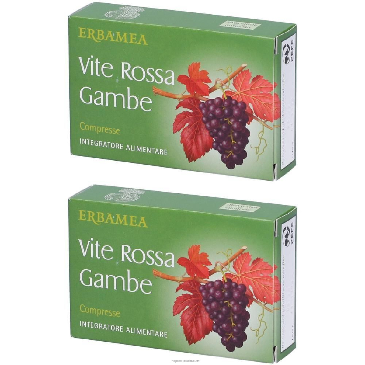 Acquista Online erbamea vite rossa gambe compresse 2x25,5 g e Cerca l'offerta più bassa