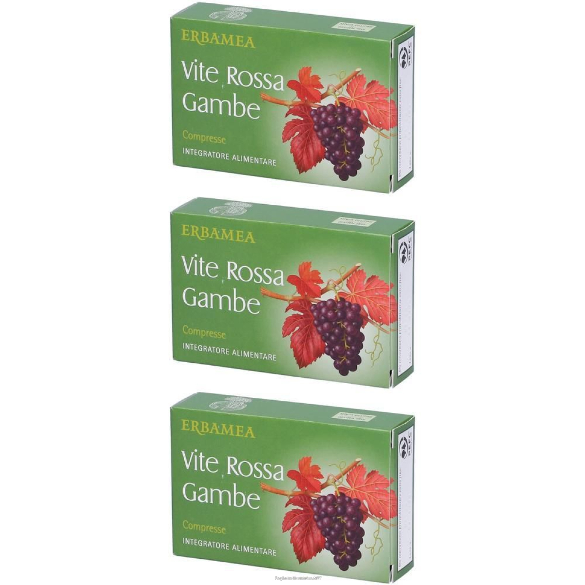 Acquista Online erbamea vite rossa gambe compresse 3x25,5 g e Cerca l'offerta più bassa