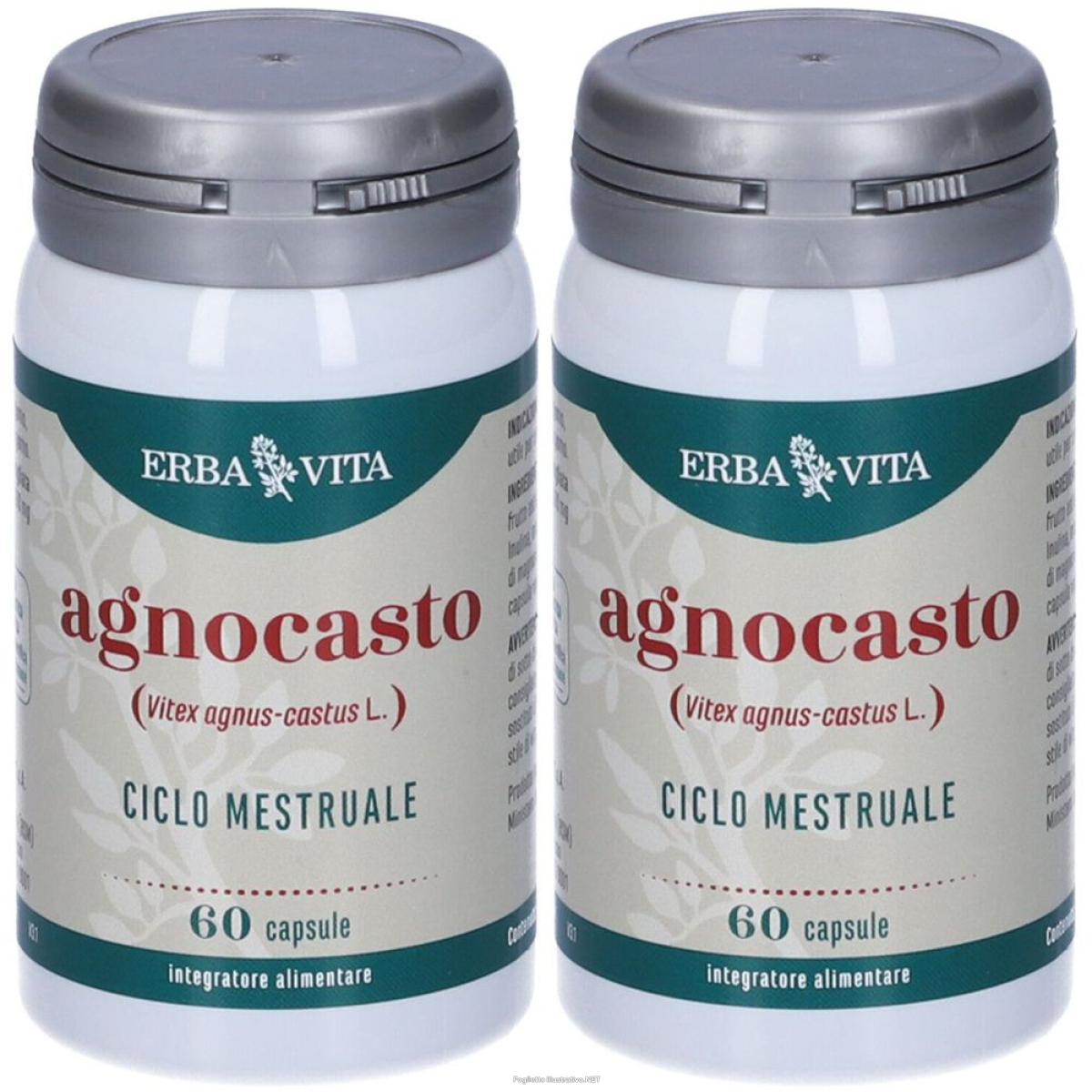Acquista Online erbavita agnocasto set da 2 2x30 g capsule e Cerca l'offerta più bassa