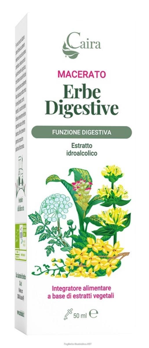 Acquista Online erbe digestive macerato caira 50 ml e Cerca l'offerta più bassa
