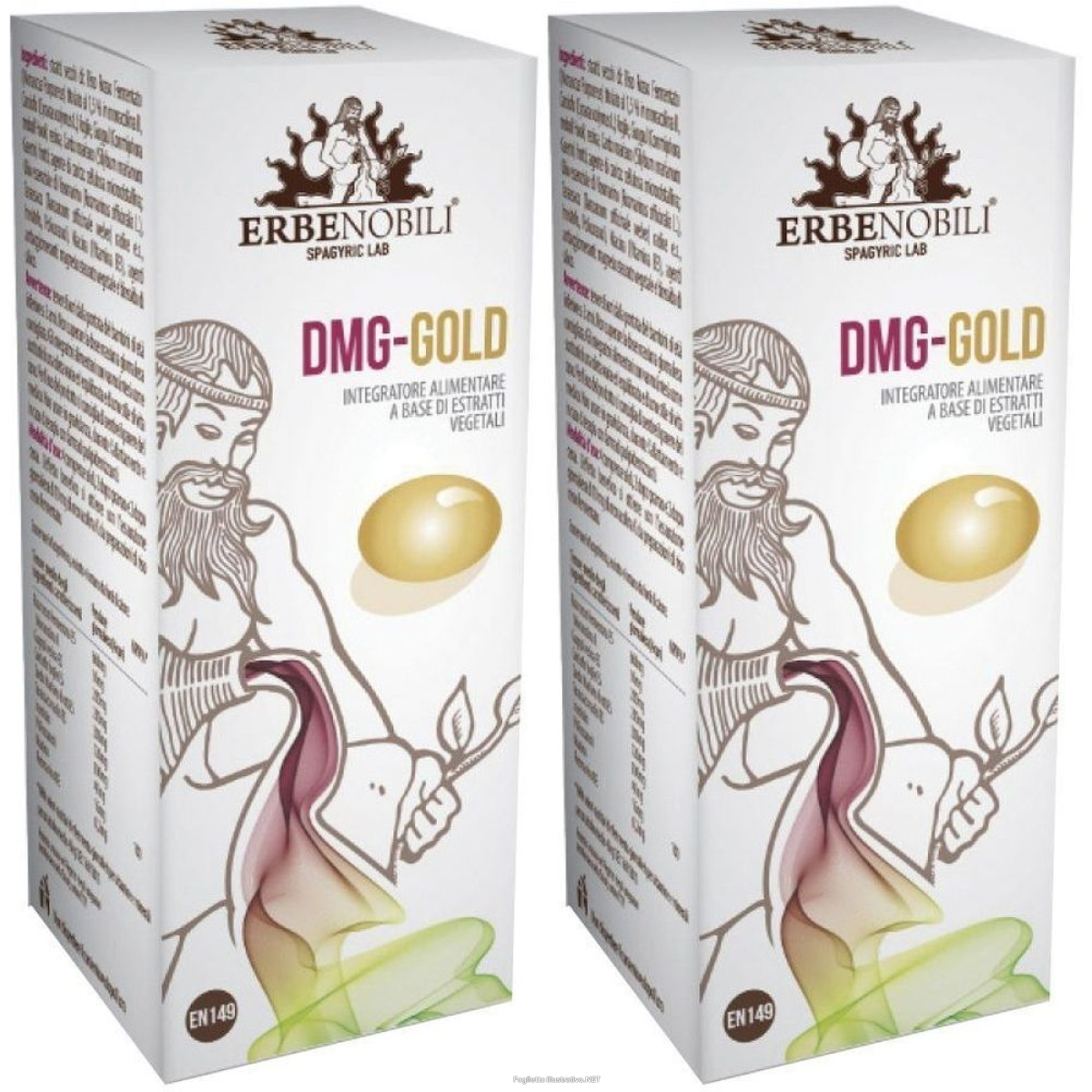 Acquista Online erbe nobili® dmg-gold set da 2 2x50 ml gocce e Cerca l'offerta più bassa