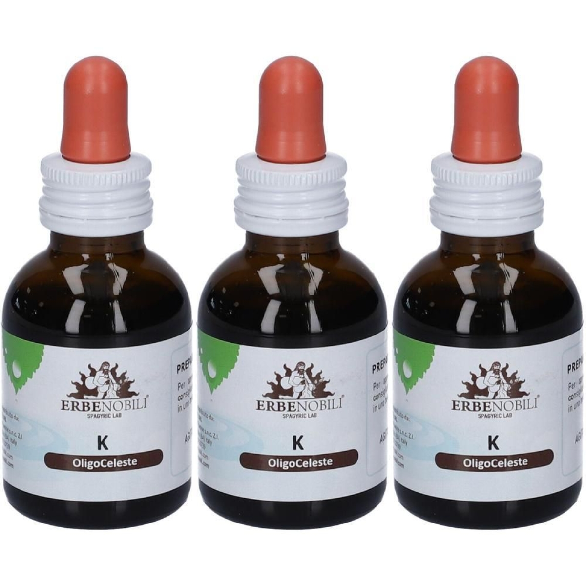 Acquista Online Erbenobili oligoceleste k gocce 3x50 ml e Cerca l'offerta più bassa