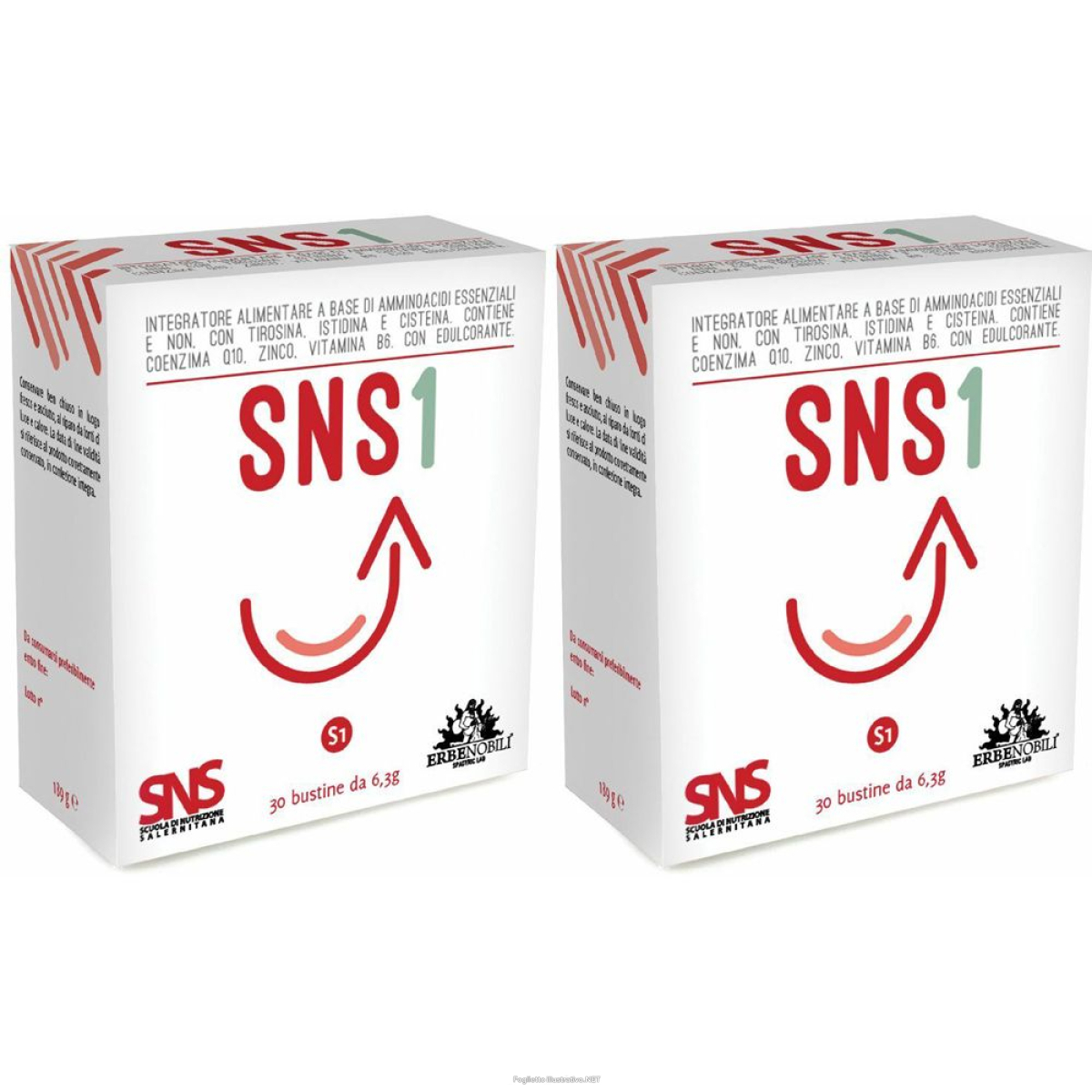 Acquista Online erbenobili® sns1 set da 2 2x30 pz bustina e Cerca l'offerta più bassa