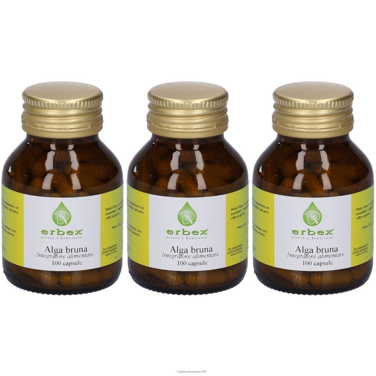Acquista Online erbex alga bruna capsule 3x43 g e Cerca l'offerta più bassa