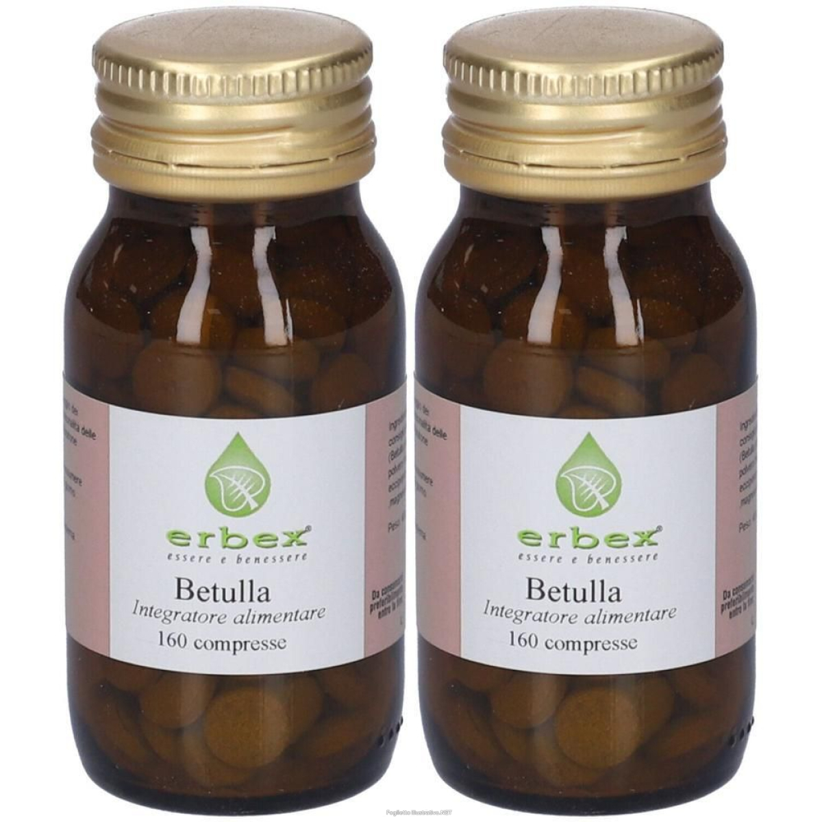 Acquista Online erbex betulla capsule 2x48 g compresse e Cerca l'offerta più bassa