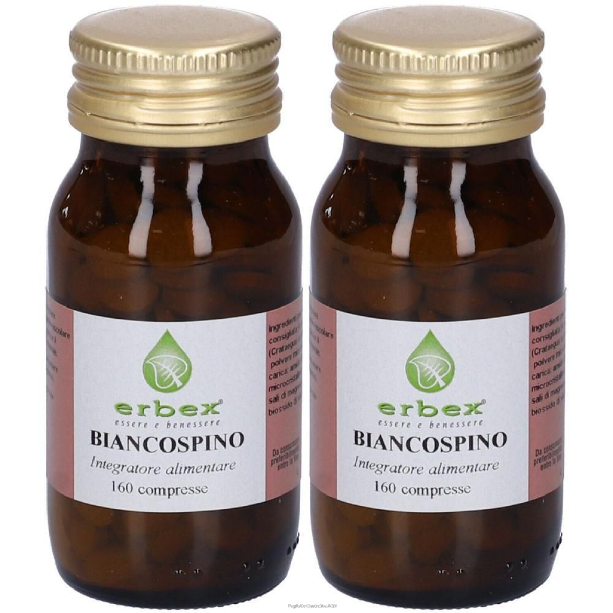 Acquista Online erbex biancospino compresse 2x160 pz e Cerca l'offerta più bassa