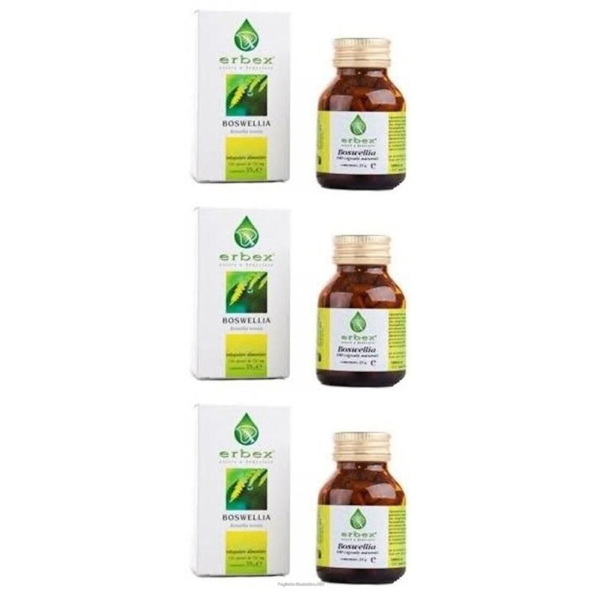 Acquista Online erbex boswellia capsule 3x35 g e Cerca l'offerta più bassa