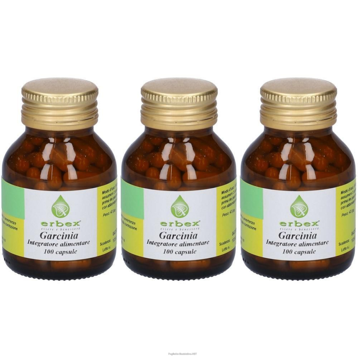 Acquista Online erbex garcinia capsule 3x100 pz e Cerca l'offerta più bassa