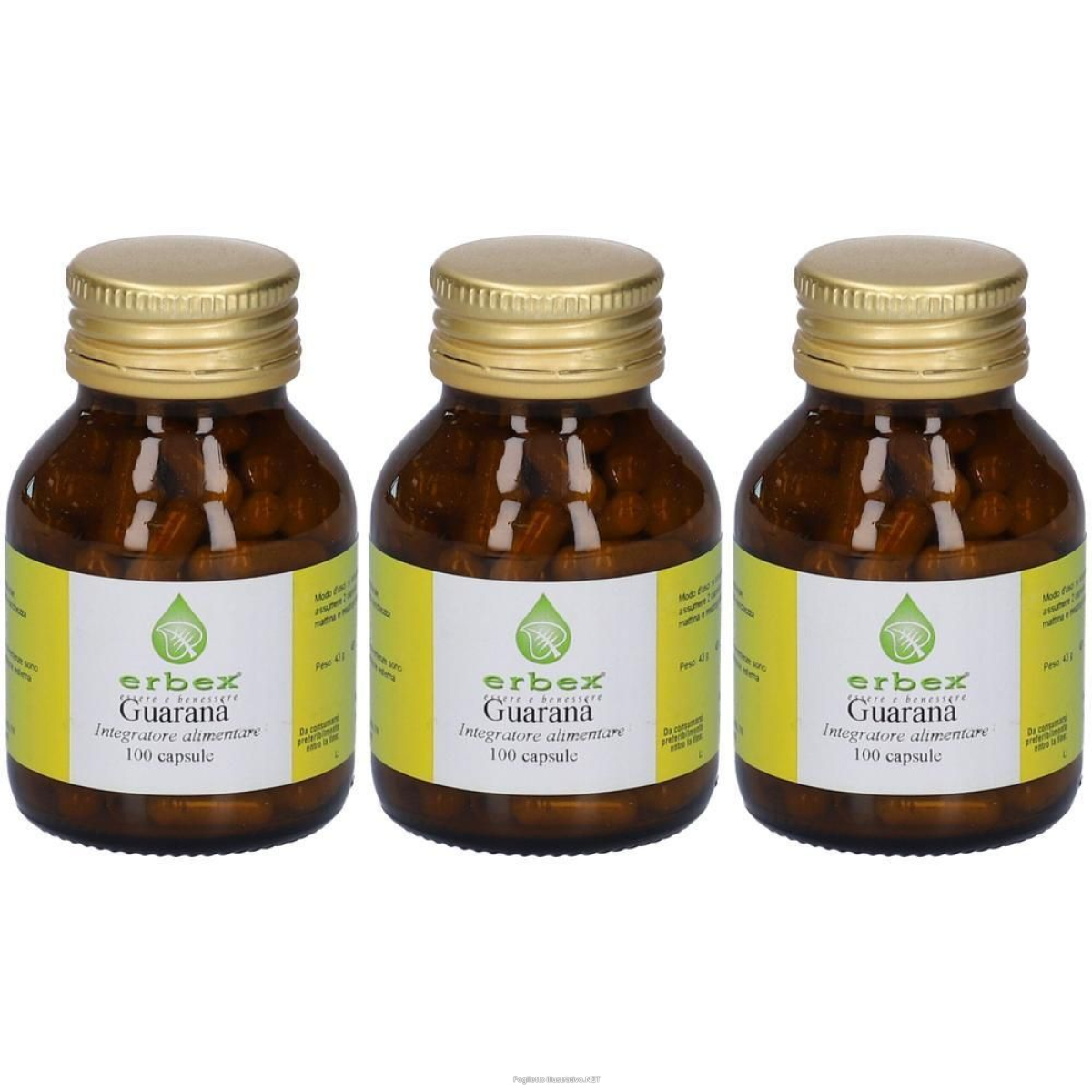 Acquista Online erbex guarana capsule 3x43 g e Cerca l'offerta più bassa