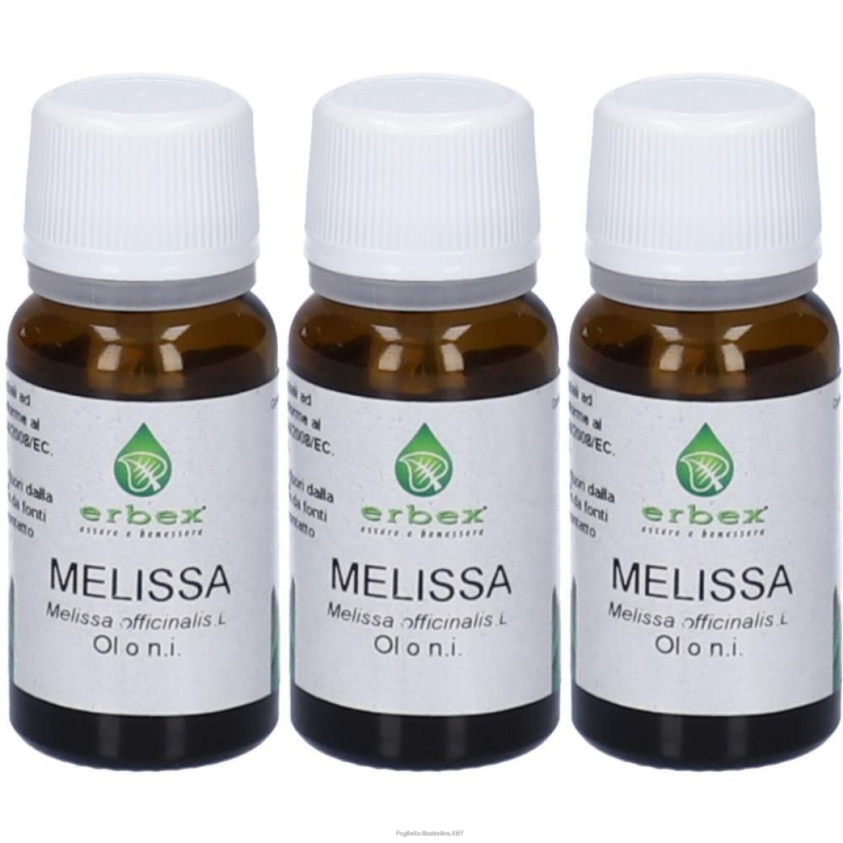 Acquista Online erbex melissa olio essenziale 3x10 ml e Cerca l'offerta più bassa