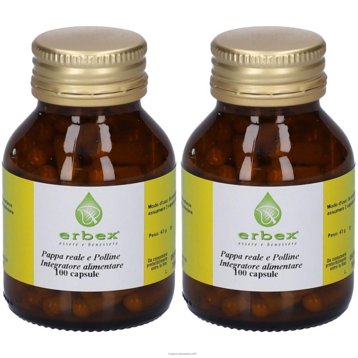 Acquista Online erbex pappa reale polline capsule 2x43 g e Cerca l'offerta più bassa
