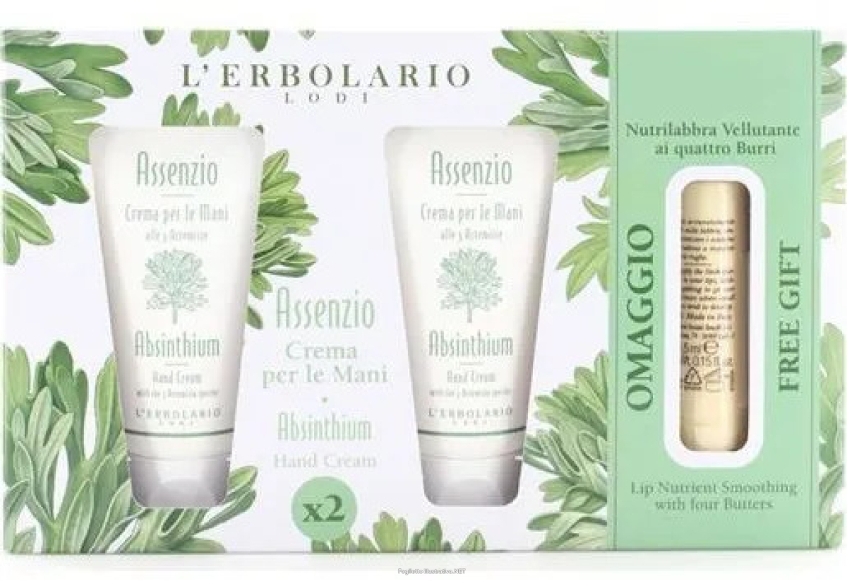 Acquista Online erbolario assenzio cofanetto regalo crema mani e balsamo labbra - l\'erbolario e Cerca l'offerta più bassa