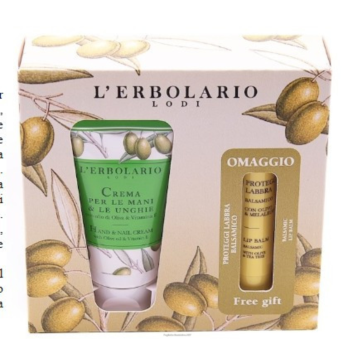 Acquista Online erbolario cofanetto regalo crema mani unghie 75ml e balsamo labbra 4.5ml - l\'erbolario e Cerca l'offerta più bassa