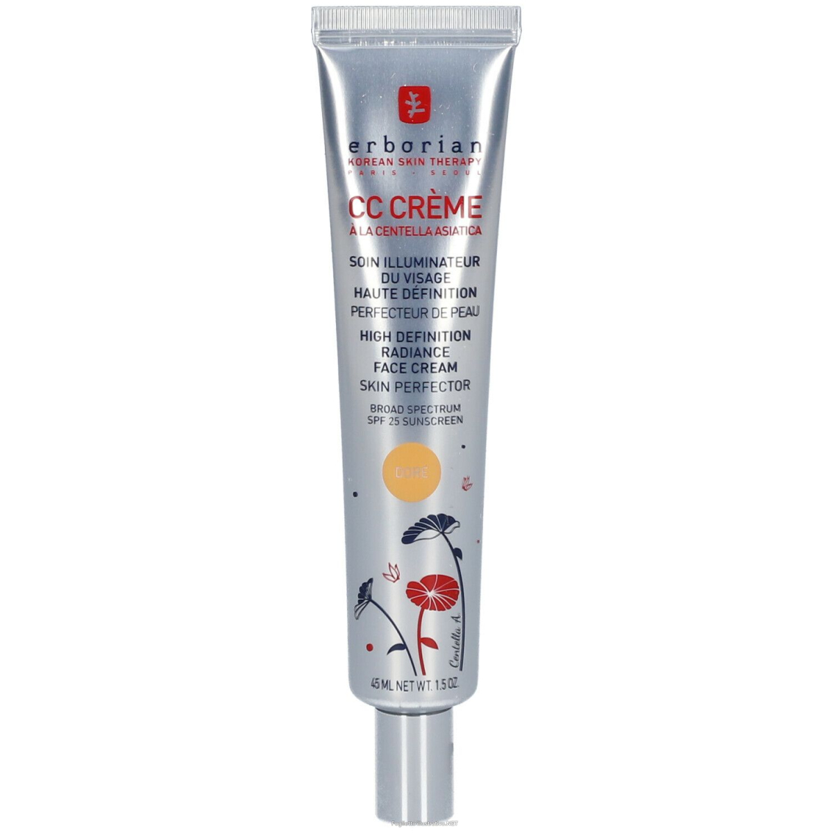 Acquista Online erborian korean skin therapy paris seoul cc creme doré 45 ml crema gio e Cerca l'offerta più bassa