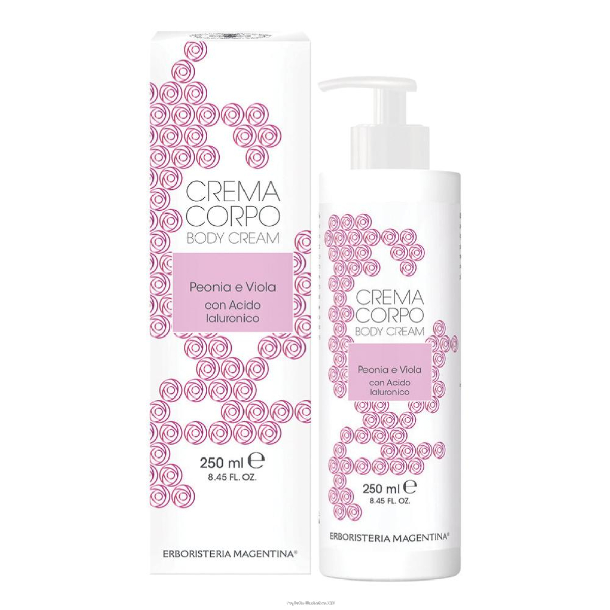 Acquista Online erboristeria magentina crema corpo peonia e viola idratante 250 ml e Cerca l'offerta più bassa