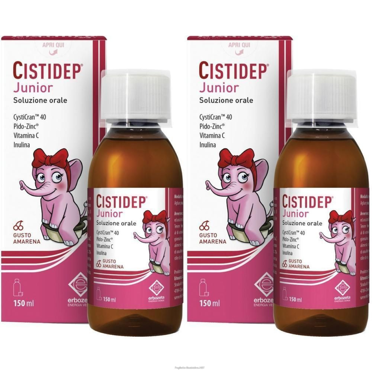 Acquista Online erbozeta cistidep junior soluzione orale 2x150 ml orale e Cerca l'offerta più bassa