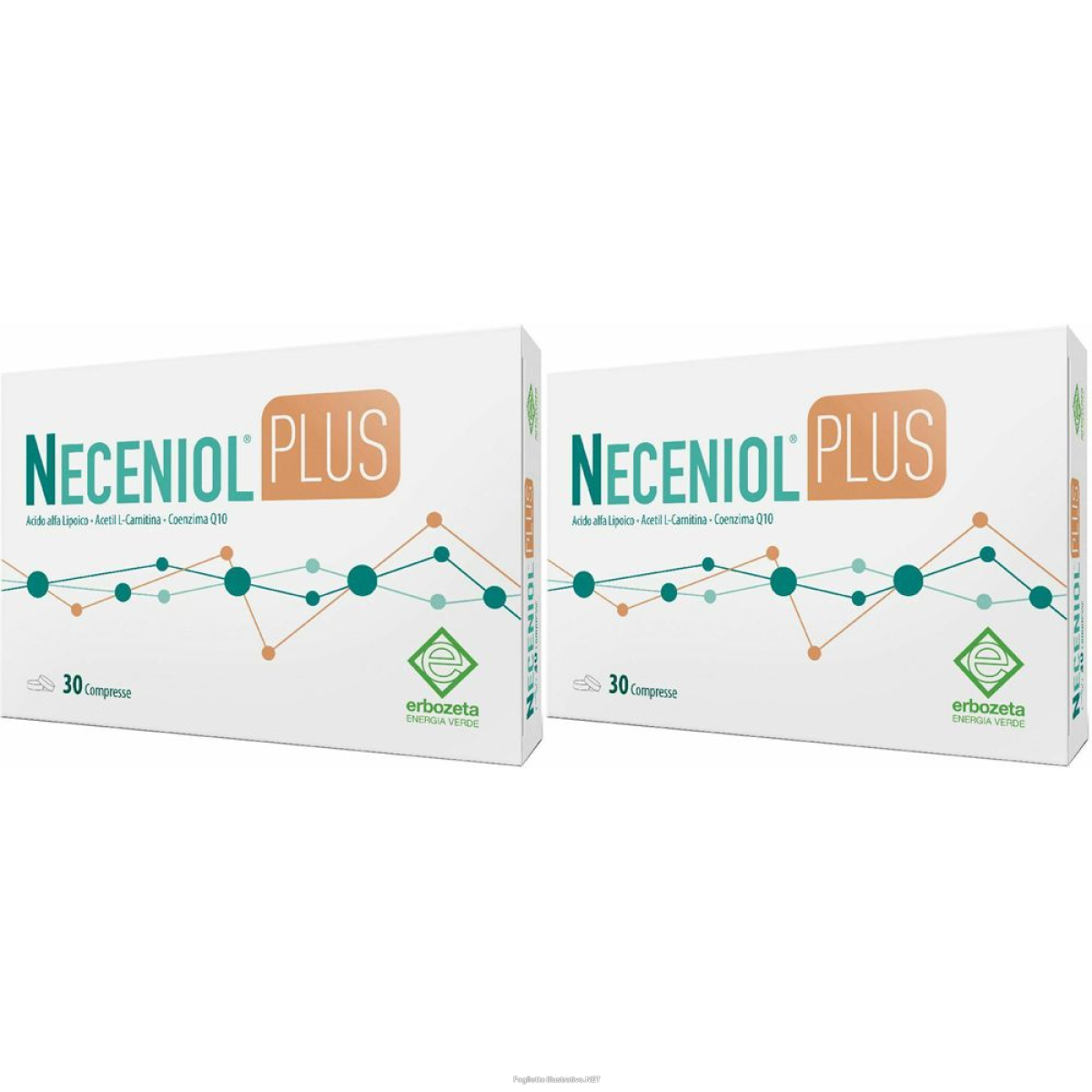 Acquista Online erbozeta neceniol plus set da 2 2x30 pz compresse e Cerca l'offerta più bassa