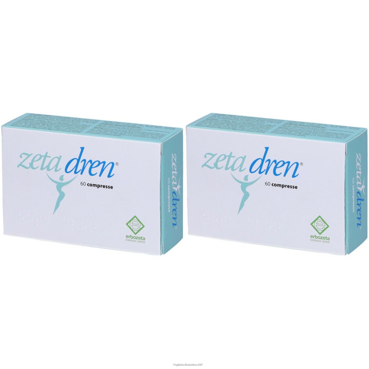 Acquista Online erbozeta zeta dren set da 2 2x60 pz compresse e Cerca l'offerta più bassa