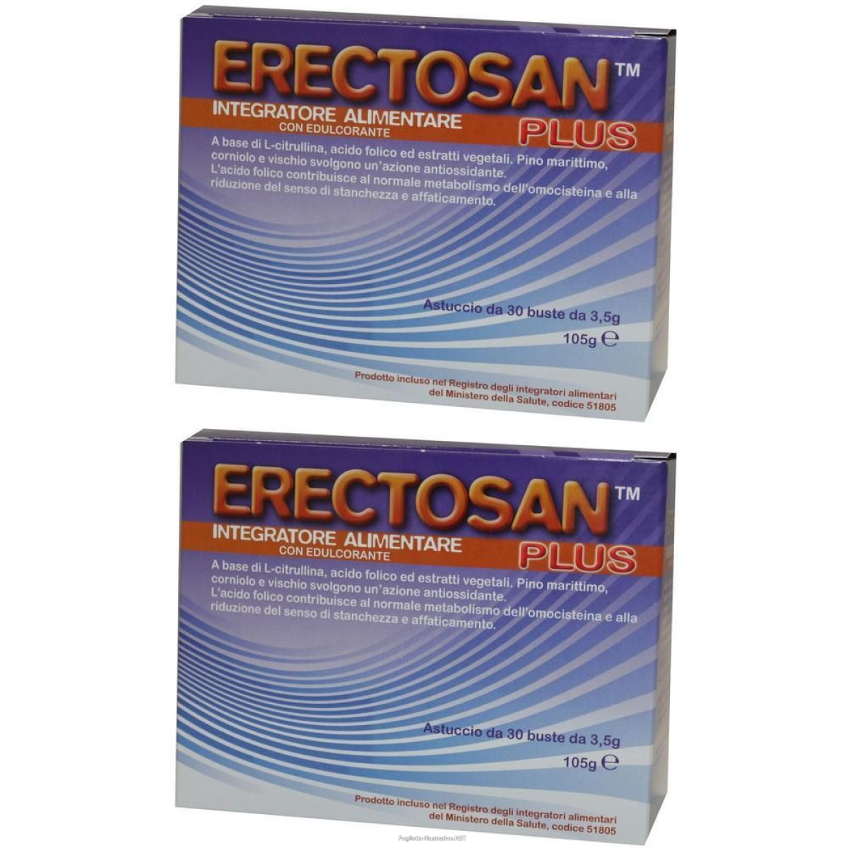 Acquista Online erectosan plus 2x30 pz bustina e Cerca l'offerta più bassa