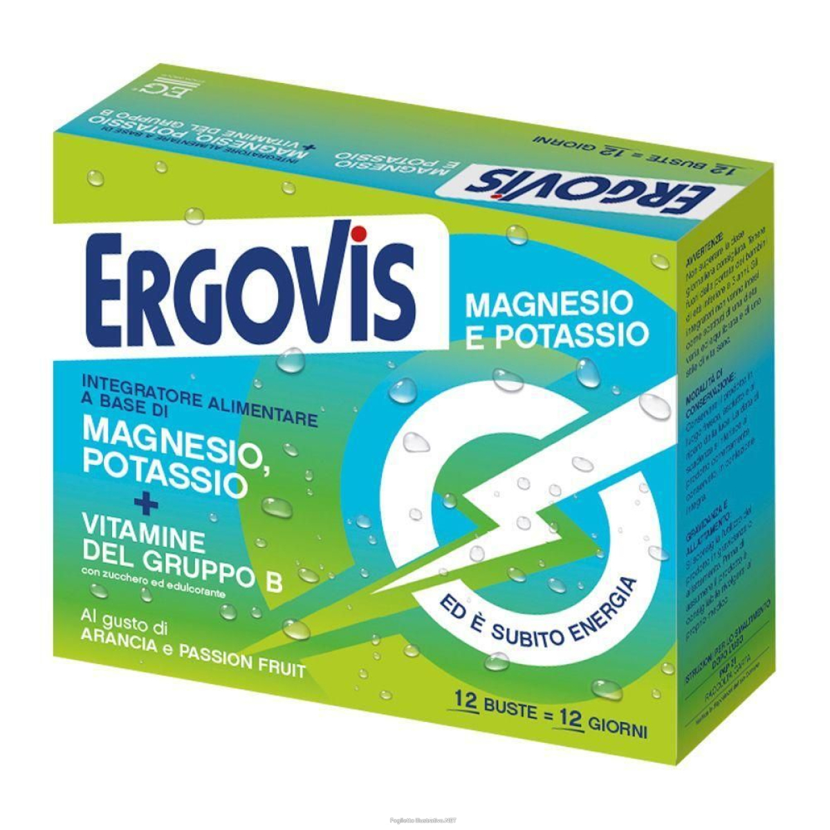 Acquista Online ergovis magnesio e potassio vitamine gruppo b ed è subito energia bu e Cerca l'offerta più bassa