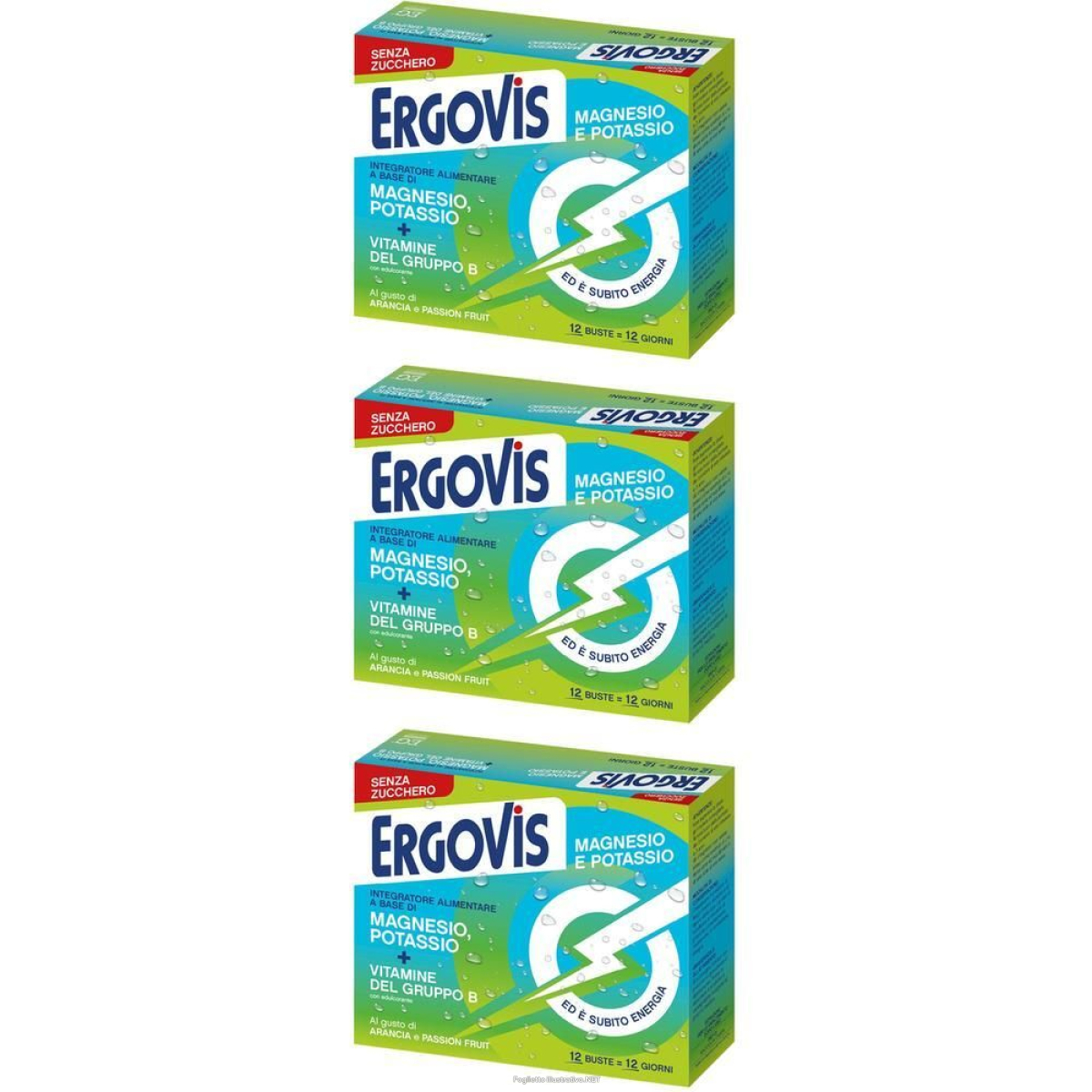 Acquista Online ergovis magnesio e potassio vitamine gruppo b ed è subito energia bu e Cerca l'offerta più bassa