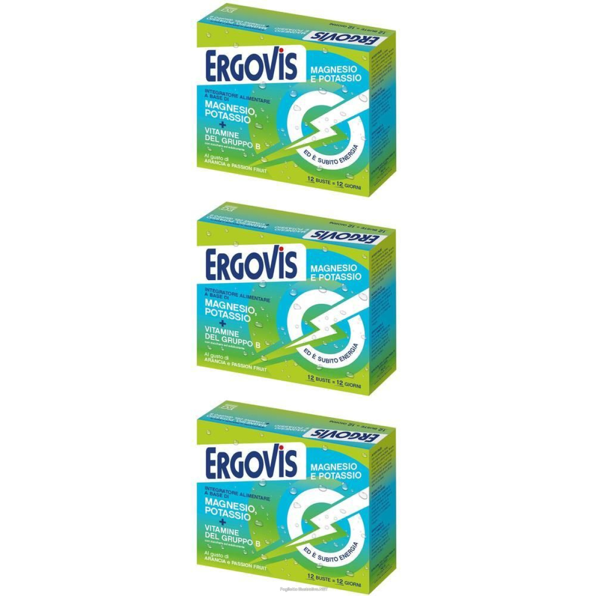Acquista Online ergovis magnesio e potassio vitamine gruppo b ed è subito energia bu e Cerca l'offerta più bassa
