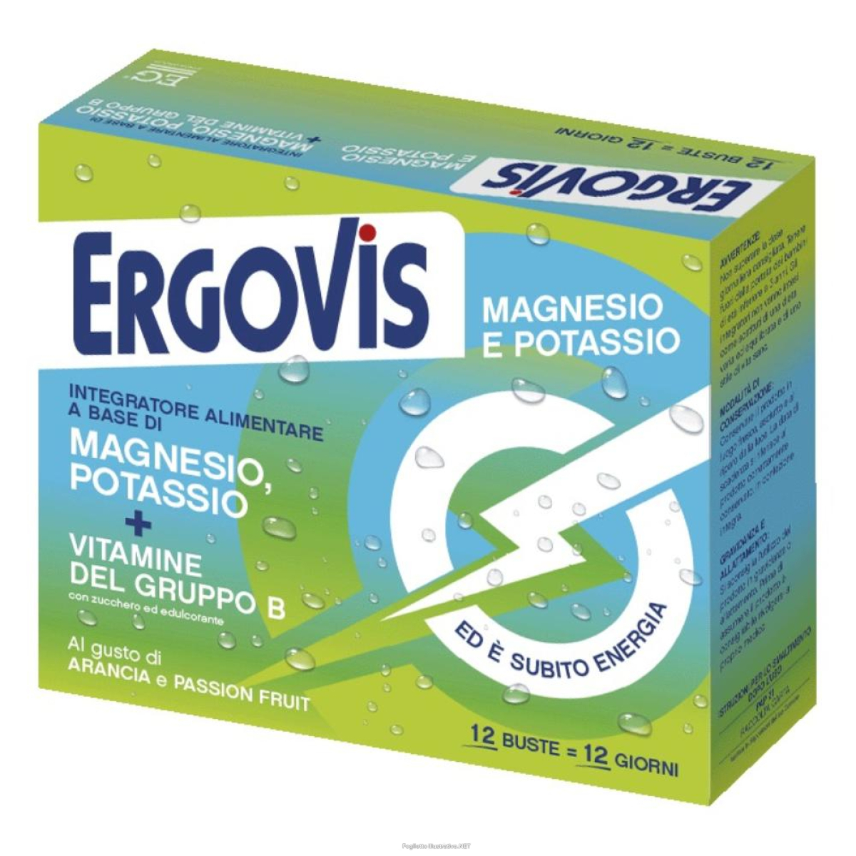 Acquista Online ergovis mg+k vitamine b con zucchero 12 bustine e Cerca l'offerta più bassa
