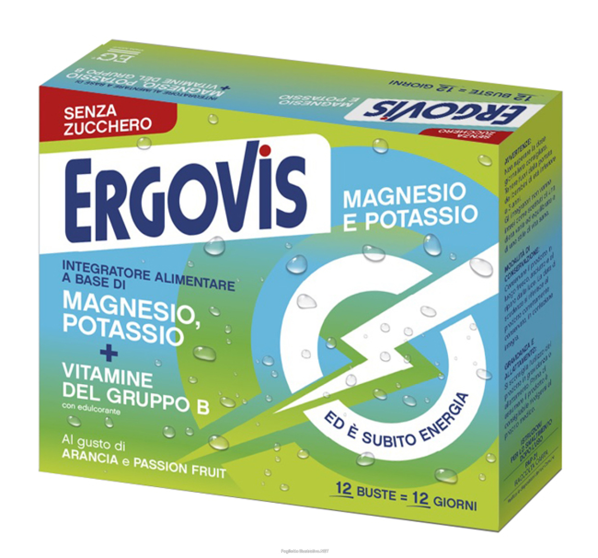 Acquista Online ergovis mg+k vitamine b senza zucchero 12 bustine e Cerca l'offerta più bassa