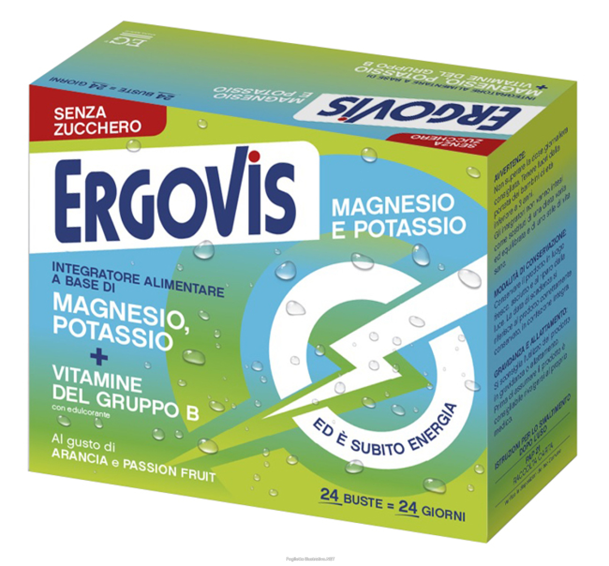 Acquista Online ergovis mg+k vitamine b senza zucchero 24 bustine e Cerca l'offerta più bassa